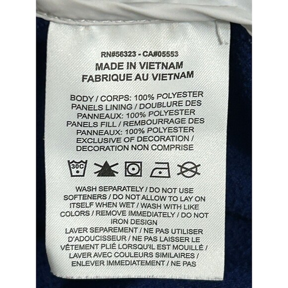 NIKE Aerolayer Womens Colorblock Quilted Puffer Full Zip RUNNING Vest Size LARGE - Picture 14 of 16